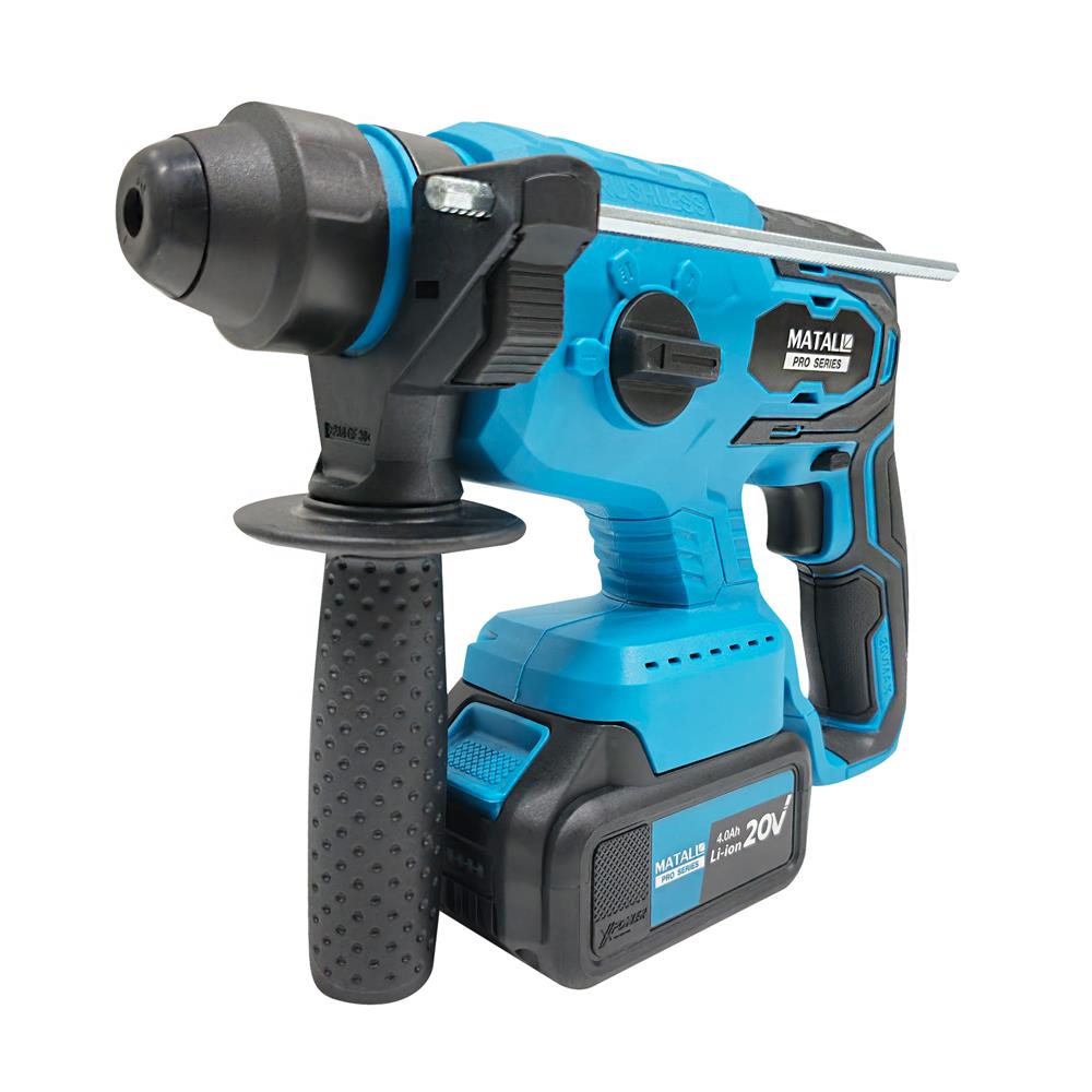 สว่านโรตารี่ไร้สาย (พร้อมแบตเตอรี่) MATALL PRO LS790 BL 20 โวลต์_1