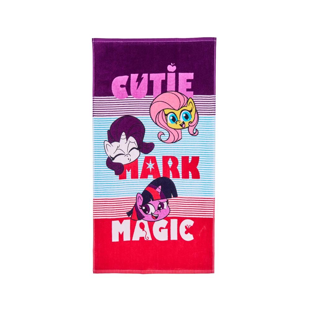 ผ้าขนหนู SATIN PLUS PONY 24X48 นิ้ว สีม่วง