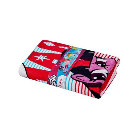 ผ้าขนหนู SATIN PLUS PONY 24X48 นิ้ว สีม่วง_0