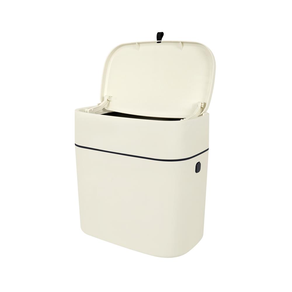 ถังขยะพร้อมที่แขวน ACCO NEAT 8 ลิตร สีครีม