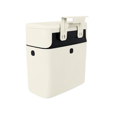 ถังขยะพร้อมที่แขวน ACCO NEAT 8 ลิตร สีครีม_4