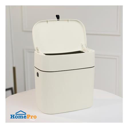 ถังขยะพร้อมที่แขวน ACCO NEAT 8 ลิตร สีครีม_6