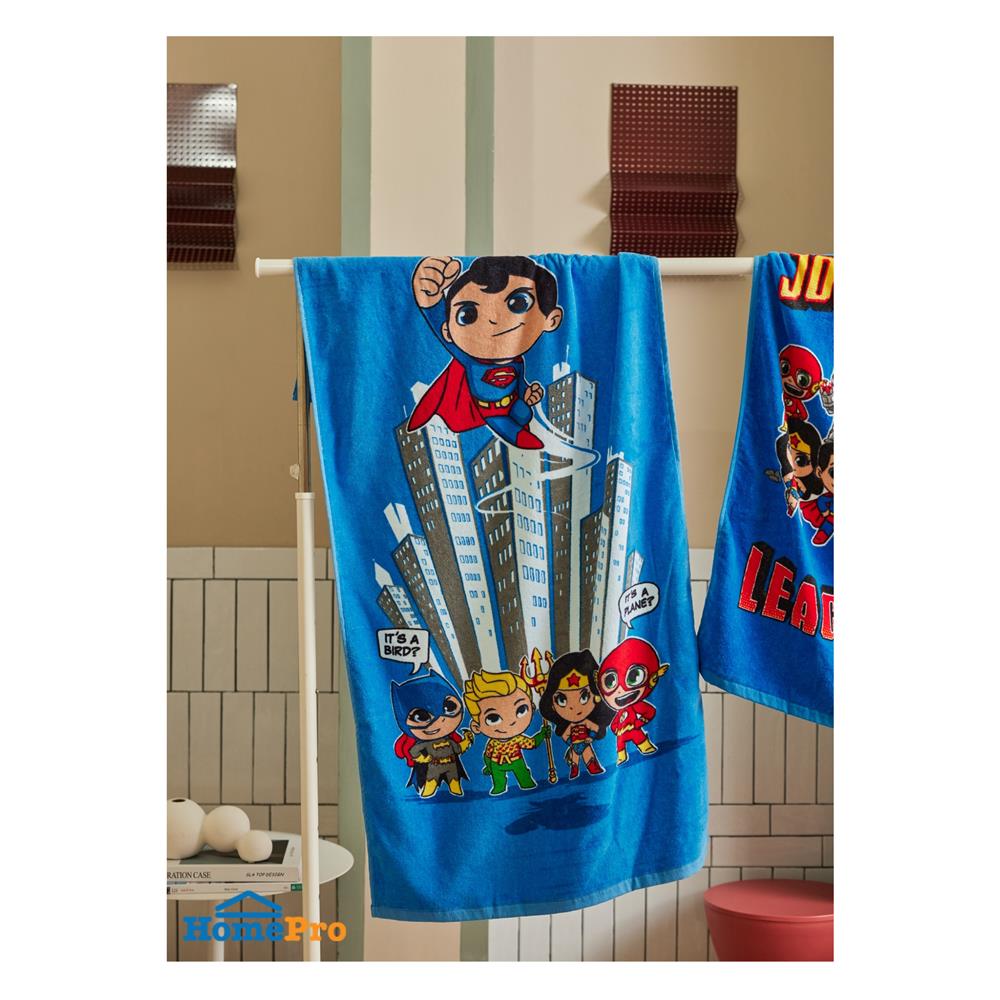 ผ้าขนหนู SATIN PLUS DCSF 24X48 นิ้ว สีฟ้า