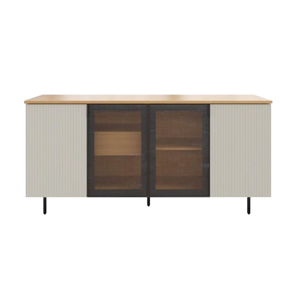 ตู้วางทีวี SB FURNITURE WHIZ 19228163 158.4 ซม. สีเทาอ่อน