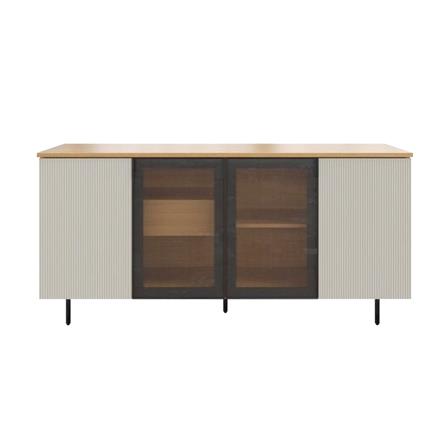 ตู้วางทีวี SB FURNITURE WHIZ 19228163 158.4 ซม. สีเทาอ่อน_1