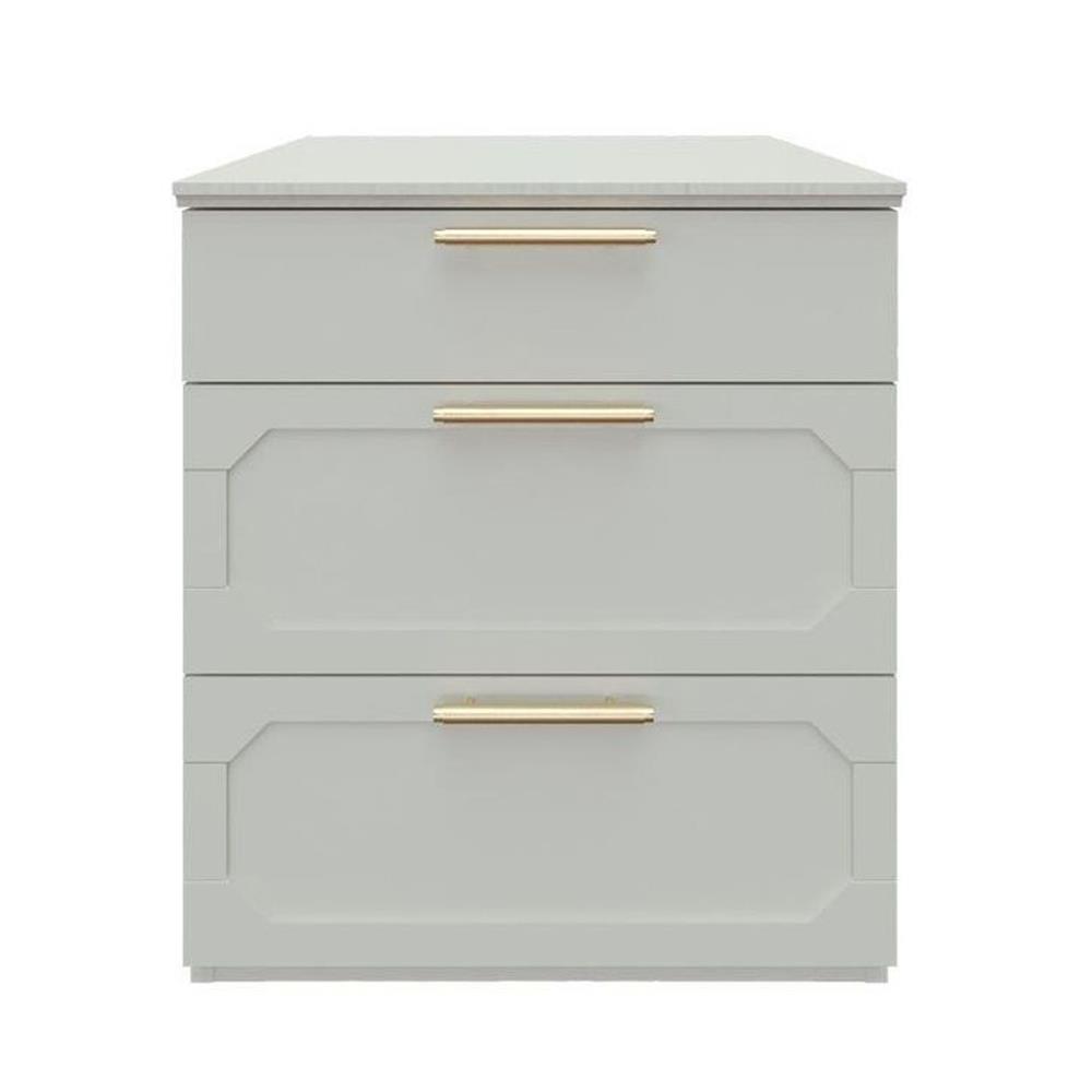 ตู้ข้างเตียง SB FURNITURE QUINN 19228841 50 ซม. สีเทาอ่อน