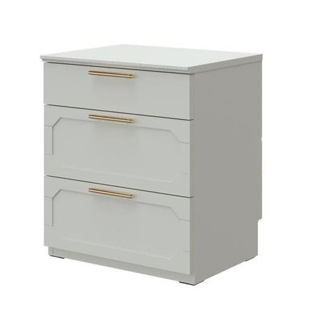 ตู้ข้างเตียง SB FURNITURE QUINN 19228841 50 ซม. สีเทาอ่อน_1