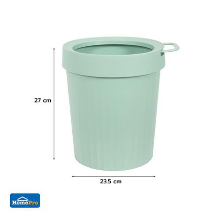 ถังขยะกลม ACCO VIVE 9 ลิตร สีเขียว_6