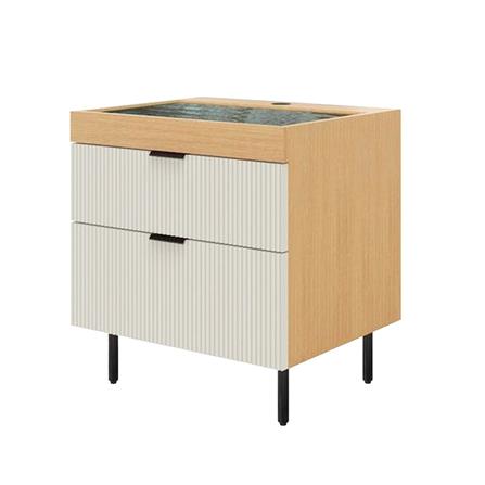 ตู้ข้างเตียง SB FURNITURE 19228161 WHIZ 50 ซม. สีเทาอ่อน_1