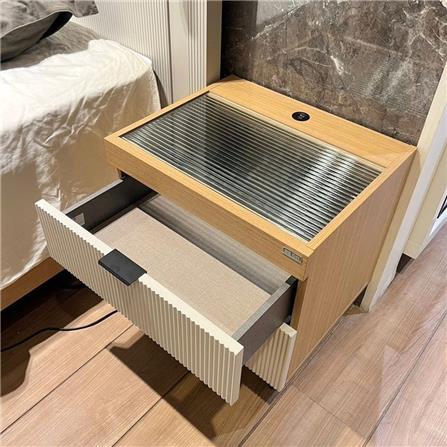 ตู้ข้างเตียง SB FURNITURE 19228161 WHIZ 50 ซม. สีเทาอ่อน_5