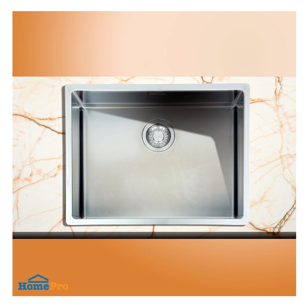 ซิงค์ฝัง 1 หลุม FRANKE BXX 210-54 U 58 ซม. สีเงิน