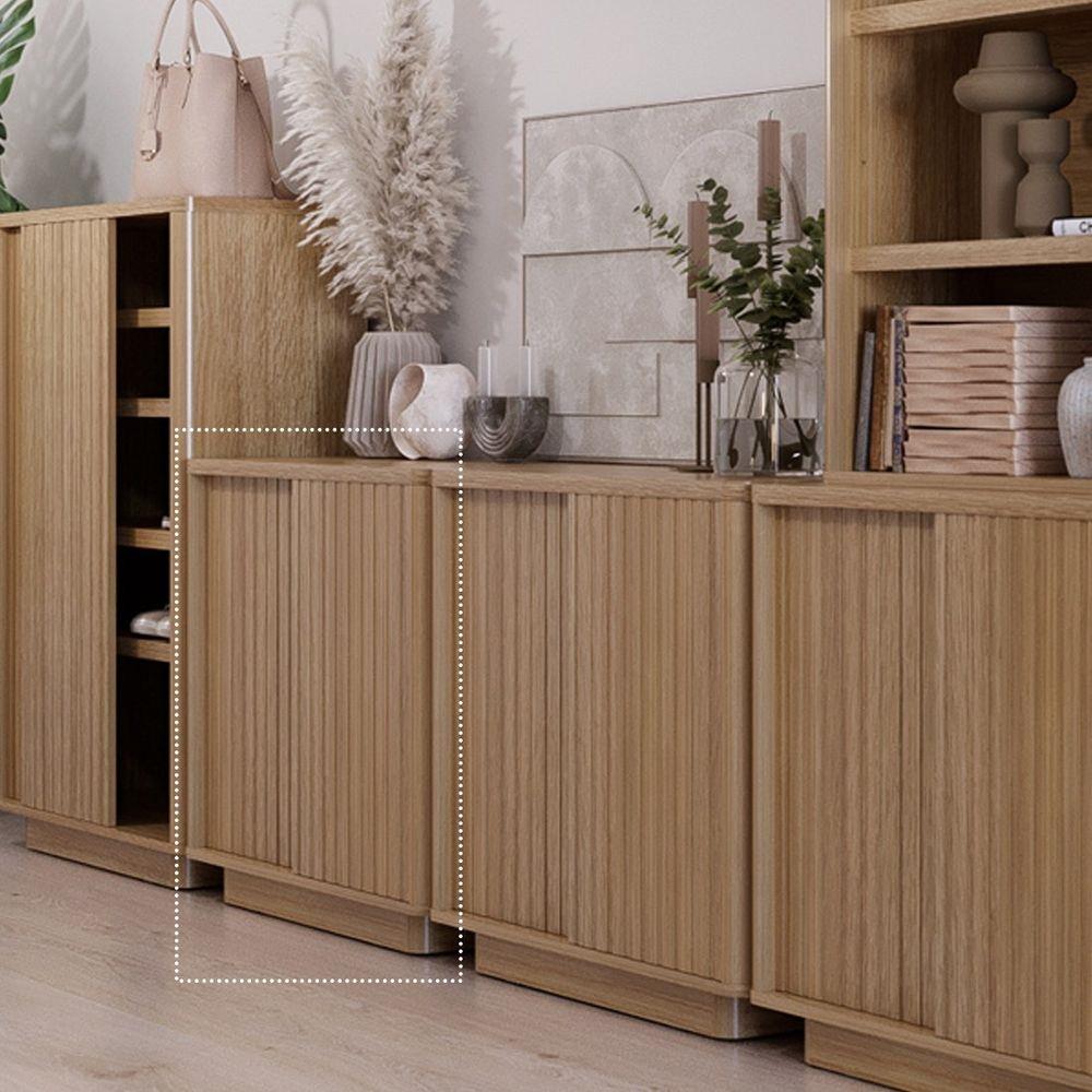 ตู้เตี้ย SB FURNITURE VALLEY 19230520 80 ซม. สีไม้อ่อน