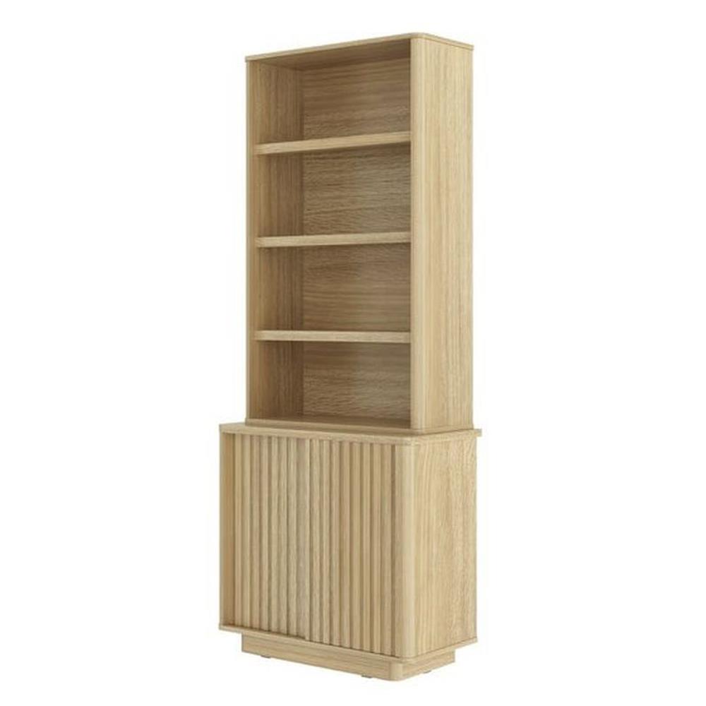 ตู้สูง SB FURNITURE VALLEY 19230521 80 ซม. สีไม้อ่อน