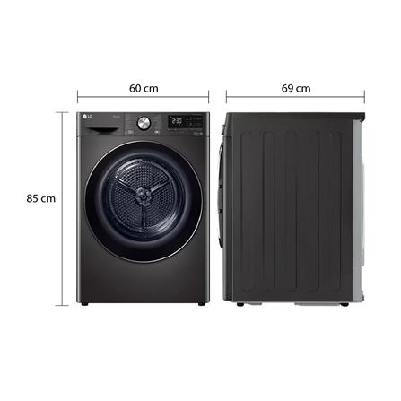 เครื่องอบผ้าฝาหน้า LG RV10VHP2B 10 กก. HEAT PUMP สีดำ_6