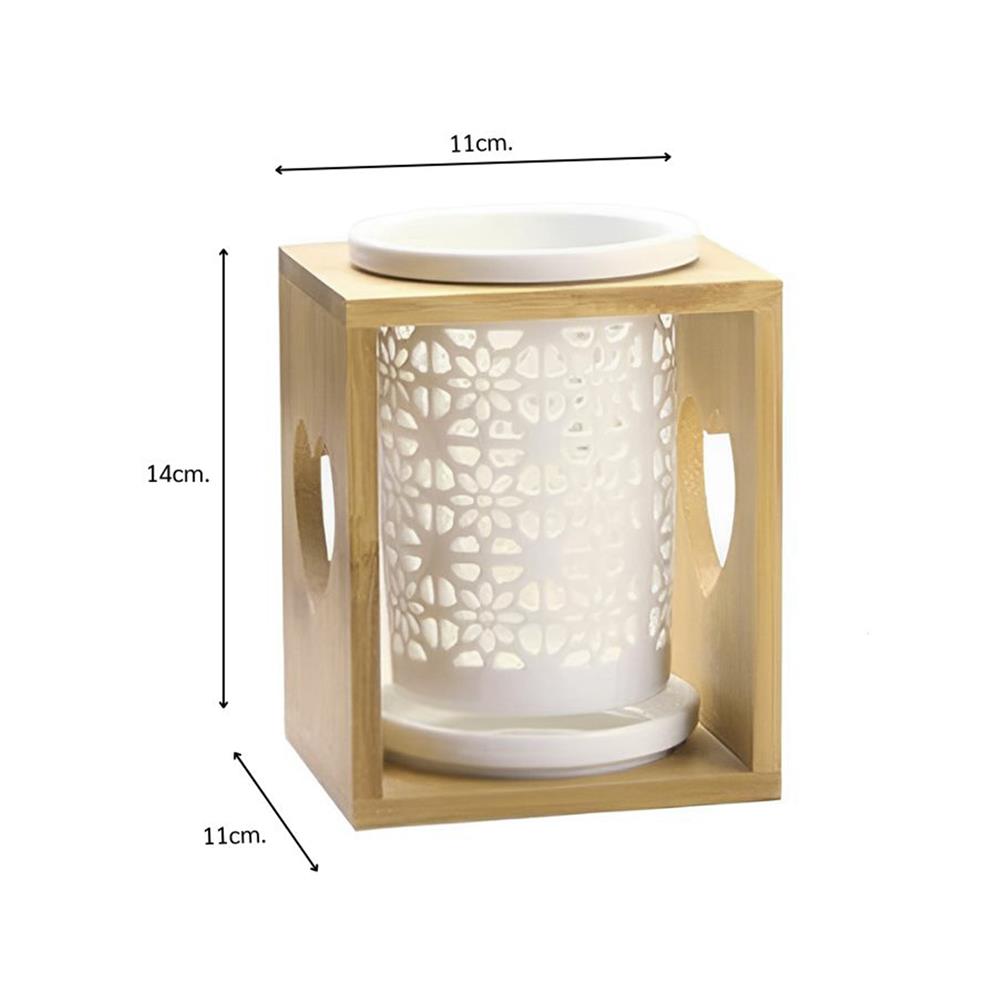 ที่ใส่อุปกรณ์บนโต๊ะอาหาร BAMBOO ลายฉลุ