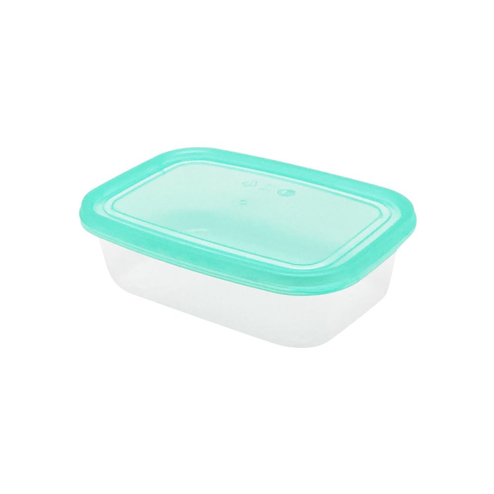 กล่องอาหารเหลี่ยม 0.8 ลิตร KECH NOLA แพ็ก 3 กล่อง สีเขียว