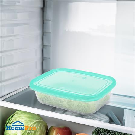 กล่องอาหารเหลี่ยม 0.8 ลิตร KECH NOLA แพ็ก 3 กล่อง สีเขียว_3