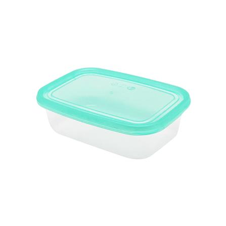 กล่องอาหารเหลี่ยม 0.8 ลิตร KECH NOLA แพ็ก 3 กล่อง สีเขียว_2