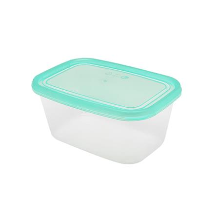 กล่องอาหารเหลี่ยม 1 ลิตร KECH NOLA แพ็ก 3 กล่อง สีเขียว_1