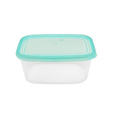 กล่องอาหารเหลี่ยม 1 ลิตร KECH NOLA แพ็ก 3 กล่อง สีเขียว_2