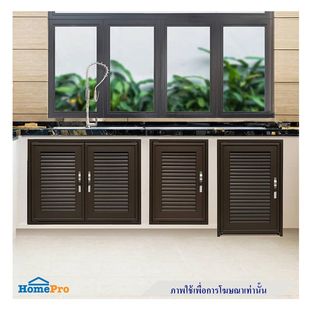 บานซิงค์คู่ CABIN BELLA 84x64 ซม. สีโอ๊ก