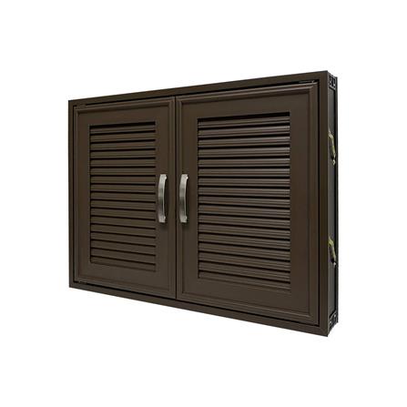 บานซิงค์คู่ CABIN BELLA 84x64 ซม. สีโอ๊ก_1