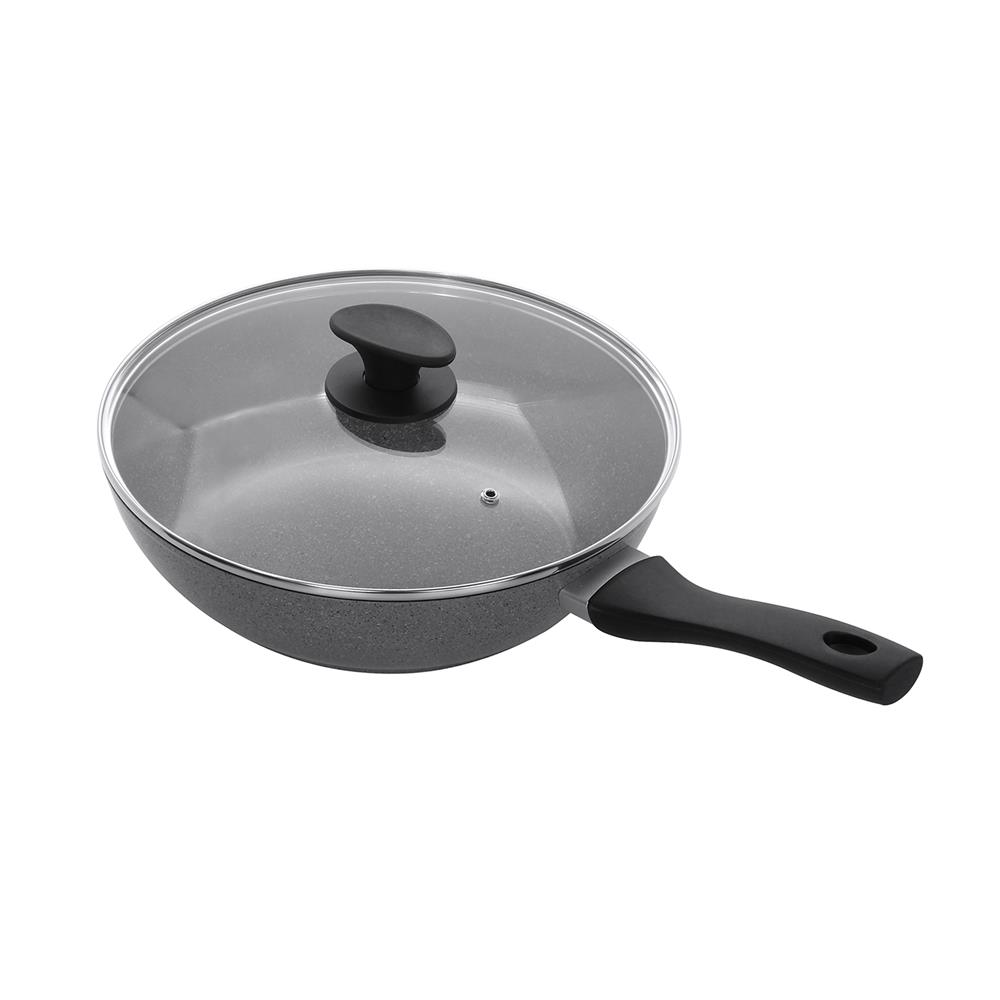 กระทะลึกพร้อมฝา 28 ซม. PINTINOX TABLO WOK IH