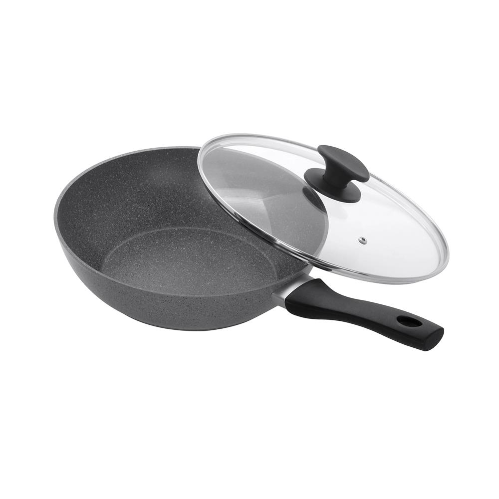 กระทะลึกพร้อมฝา 28 ซม. PINTINOX TABLO WOK IH