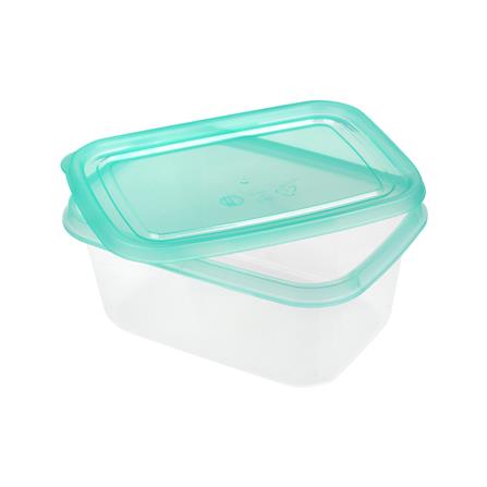 กล่องอาหารเหลี่ยม 0.5 ลิตร KECH NOLA แพ็ก 4 กล่อง สีเขียว_3