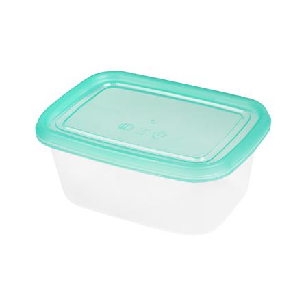 กล่องอาหารเหลี่ยม 0.5 ลิตร KECH NOLA แพ็ก 4 กล่อง สีเขียว_2