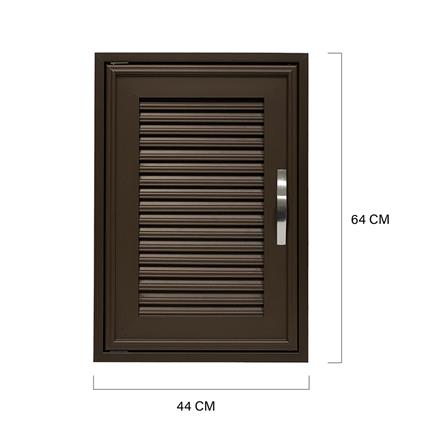 บานซิงค์เดี่ยว CABIN BELLA 44x64 ซม. สีโอ๊ก_5