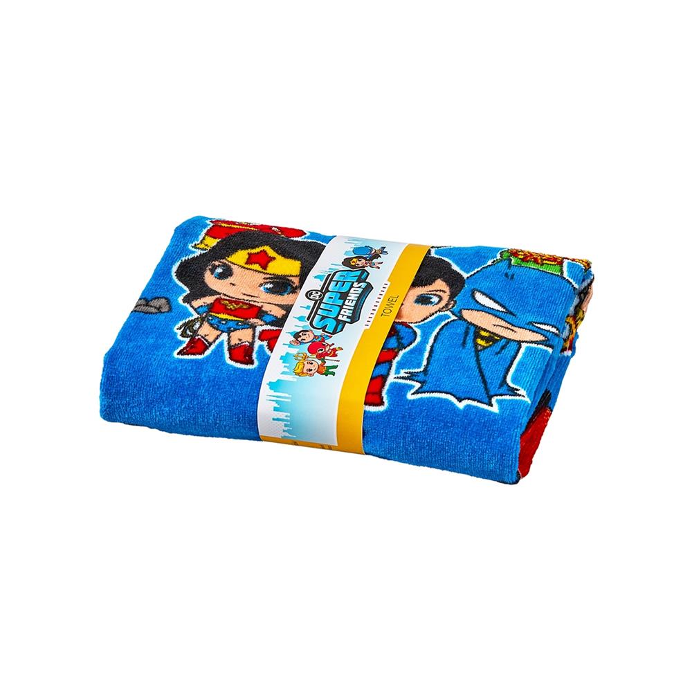 ผ้าขนหนู SATIN PLUS DCSF 15X30 นิ้ว สีฟ้า