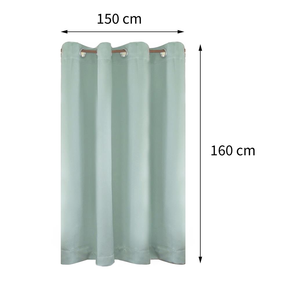 ผ้าม่าน EYELET HOME LIVING STYLE ALBANY UV 150X160 ซม. สีเขียว