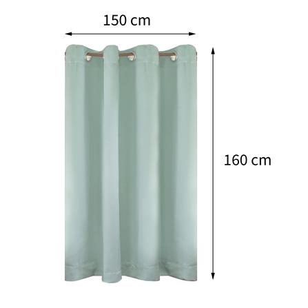 ผ้าม่าน EYELET HOME LIVING STYLE ALBANY UV 150X160 ซม. สีเขียว_7