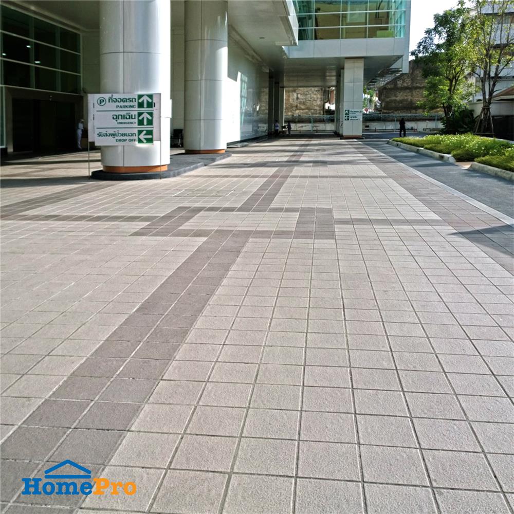 กระเบื้องดินเผา 8x8 นิ้ว KENZAI แกรนิตโต้ พีเจี้ยนเกรย์ 16P