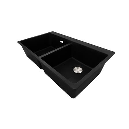 ซิงค์ฝัง 2 หลุม FRANKE MRG 620 86 ซม. สีดำ_1