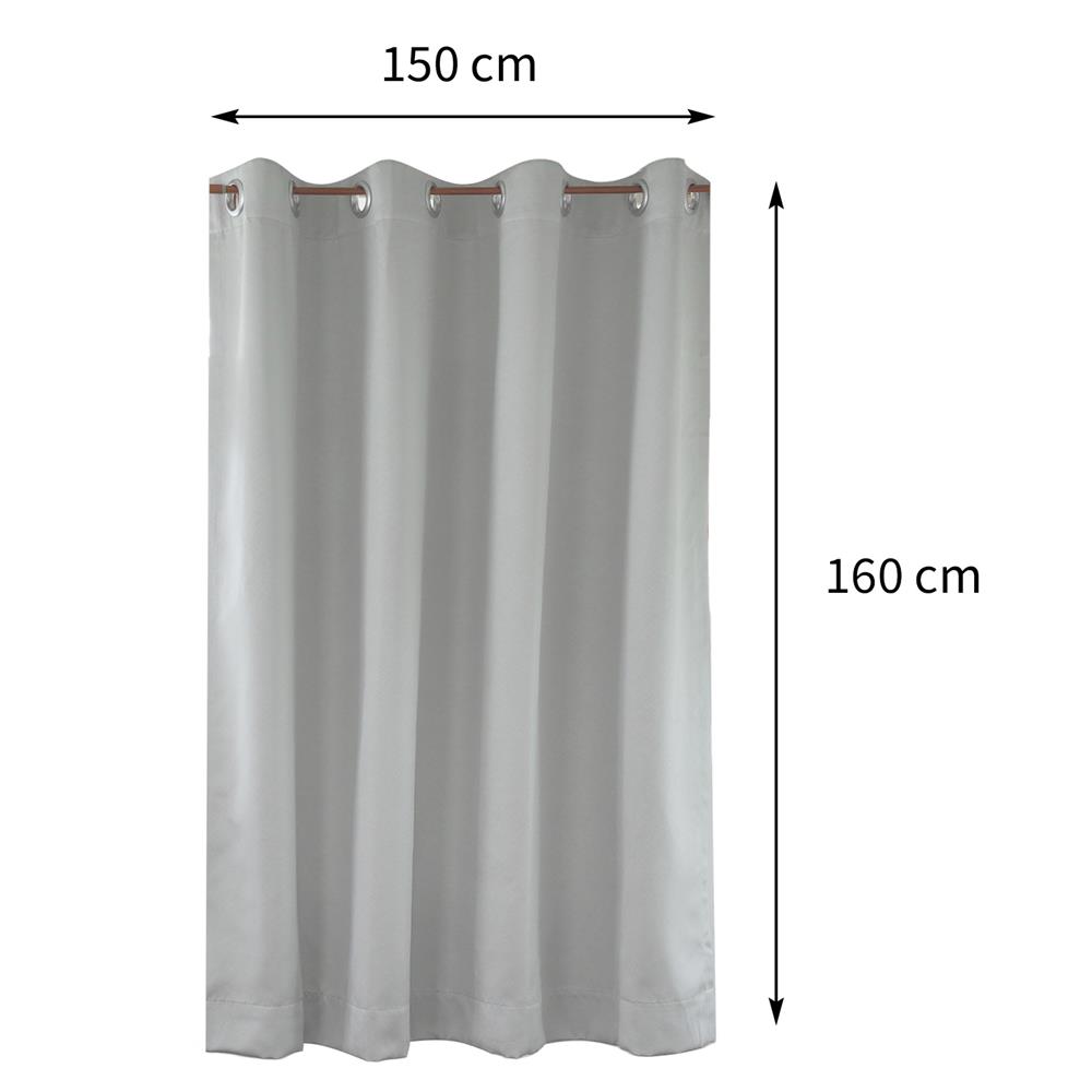 ผ้าม่าน EYELET HOME LIVING STYLE ALBANY UV 150X160 ซม. สีเทา