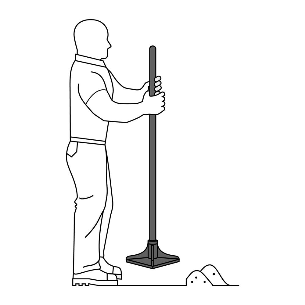 เหล็กตบดิน TRUPER 17472 KR-1L 8 นิ้ว