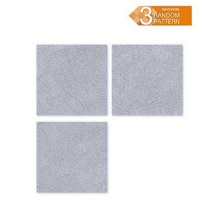 กระเบื้องพื้นพอร์ซเลน  16x16 นิ้ว TARA เอ็ดน่า เทาอ่อน HYG PM 0.96 ตร.ม._2