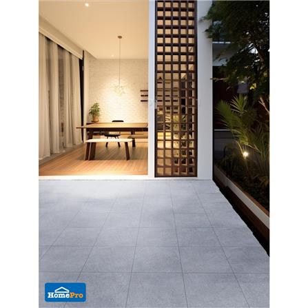 กระเบื้องพื้นพอร์ซเลน  16x16 นิ้ว TARA เอ็ดน่า เทาอ่อน HYG PM 0.96 ตร.ม._4