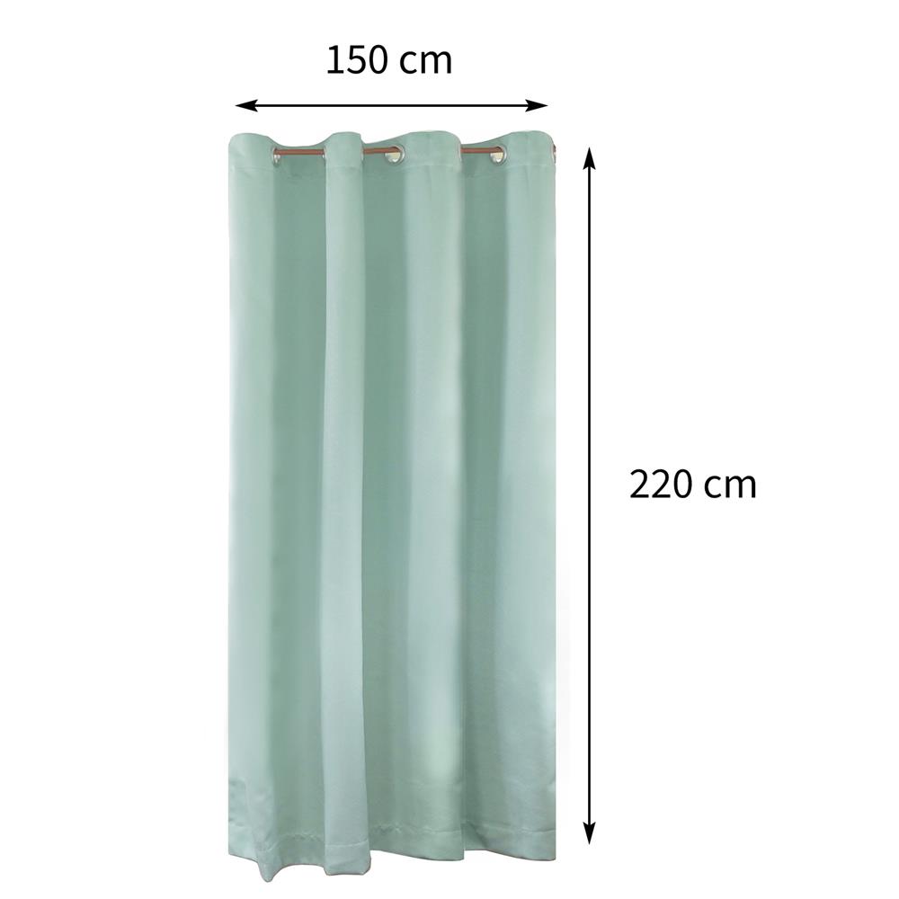 ผ้าม่าน EYELET HOME LIVING STYLE ALBANY UV 150X220 ซม. สีเขียว