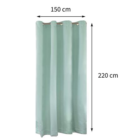 ผ้าม่าน EYELET HOME LIVING STYLE ALBANY UV 150X220 ซม. สีเขียว_8