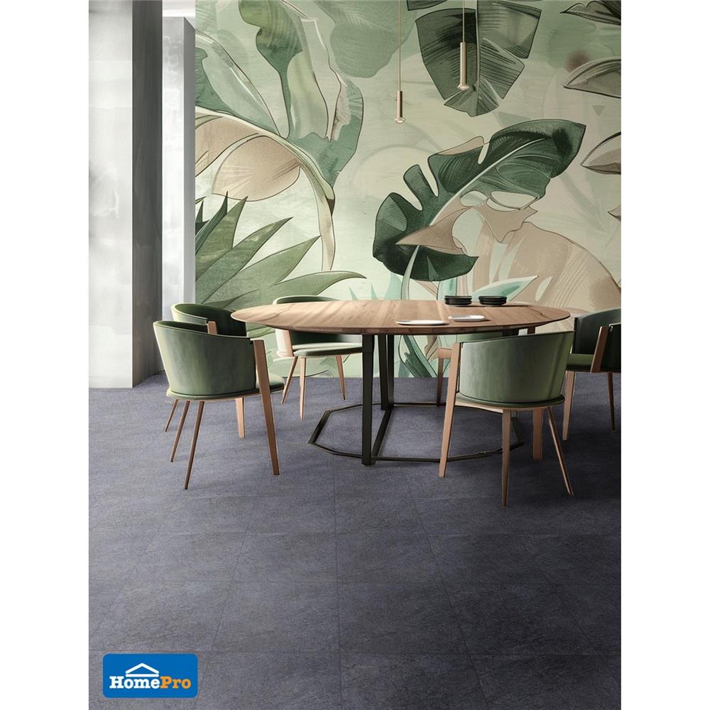 กระเบื้องพื้นพอร์ซเลน  16x16 นิ้ว TARA เอ็ดน่า เทา HYG PM 0.96 ตร.ม.