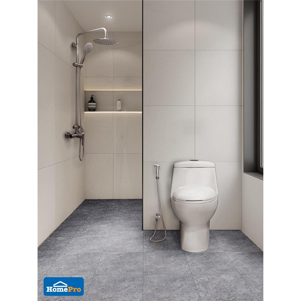 กระเบื้องพื้นพอร์ซเลน  16x16 นิ้ว TARA เอ็ดน่า เทา HYG PM 0.96 ตร.ม.