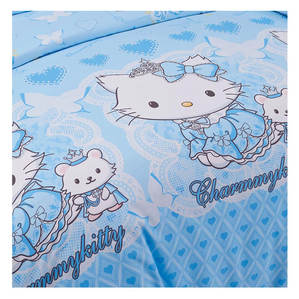 ชุดผ้าปูที่นอน 5 ฟุต 6 ชิ้น TULIP CHARMMYKITTY 60205-DLC137