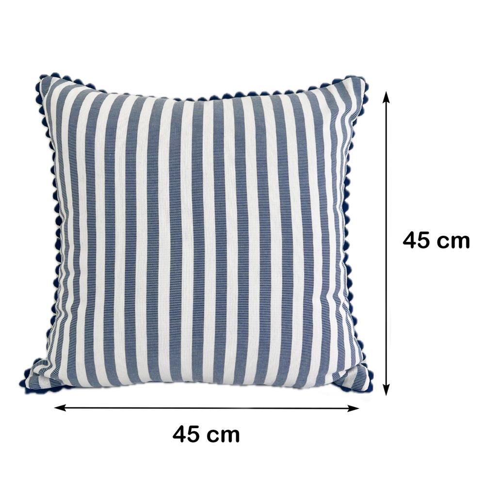 หมอนอิง HOME LIVING STYLE WALAR 18X18 นิ้ว สีน้ำเงิน