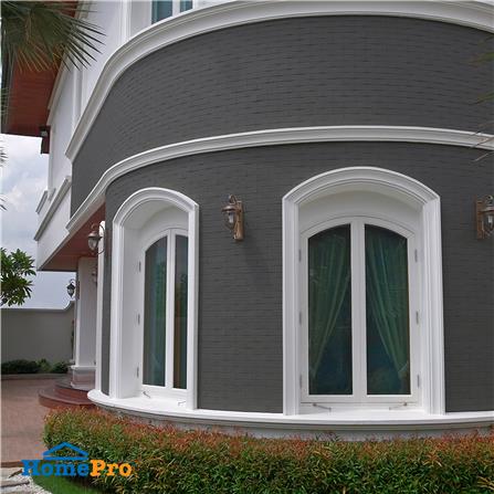 กระเบื้องดินเผา 2x8 นิ้ว KENZAI แกรนิตโต้ คาร์บอนแบล๊ค 60P_2