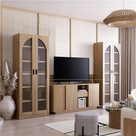 ตู้วางทีวี SB FURNITURE VALLEY 19230519 160 ซม. สี VALLEY OAK_5