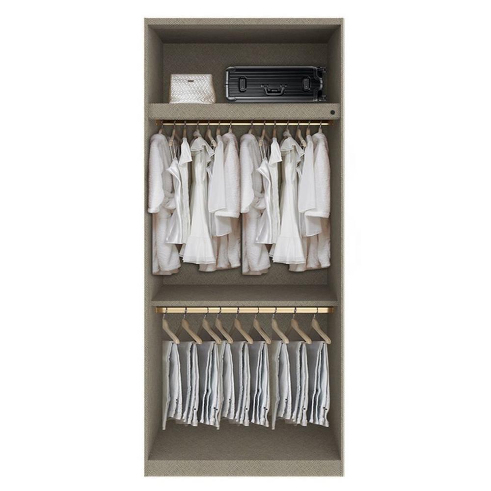 ตู้เสื้อผ้า 2 บานเปิด SB BUILT IN WARDROBE PLUS 59061086 100 ซม. สีดำ