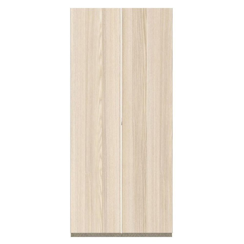 ตู้เสื้อผ้า 2 บานเปิด SB BUILT IN WARDROBE PLUS 59061075 100 ซม. สี CANYON OAK